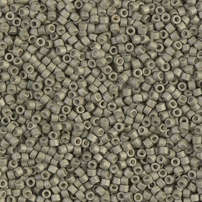 DB1170 - 1g Size 11/0 delicas in Galvanised Matt Aloe