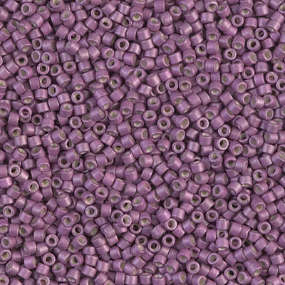 DB1173 - 5g Size 11/0 delicas in Galvanised Matt Magenta