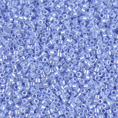 DB1568 - 5g Size 11/0 delicas in Opaque Agate Blue Lustre