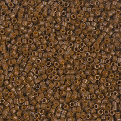 DB2142 - 1g Size 11/0 delicas in Duracoat Opaque Cognac