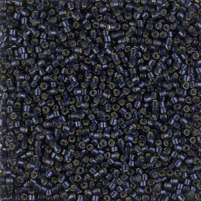 DB2192 - 5g Size 11/0 delicas in Duracoat Silver lined Montana