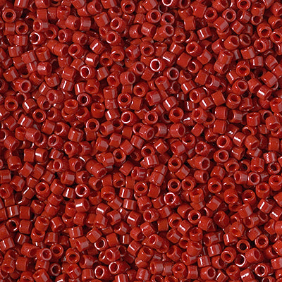 DB2354 - 1g Size 11/0 delicas in Duracoat Opaque Shanghai Red