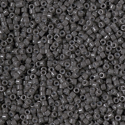 DB2368 - 5g Size 11/0 delicas in Duracoat Opaque Charcoal