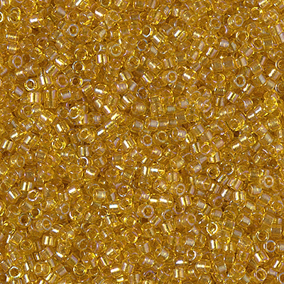 DB2372 - 1g Size 11/0 delicas in Fancy lined Sunflower