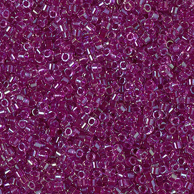 DB2389 - 5g Size 11/0 delicas in Inside Magenta