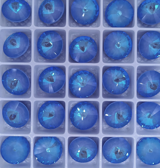 12mm rivoli in Crystal Ocean Delite (Aurora)