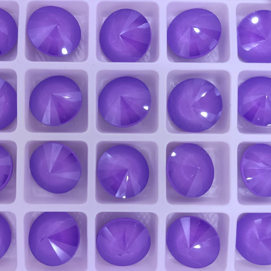 14mm rivoli in Crystal Lilac (Aurora)