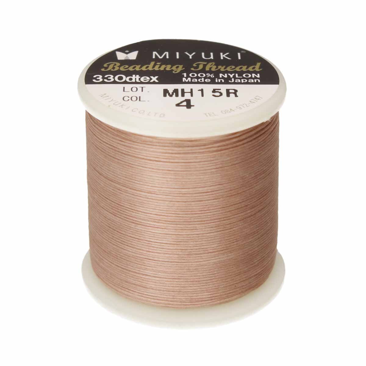 MTB-04 50m Miyuki beading thread in Blush