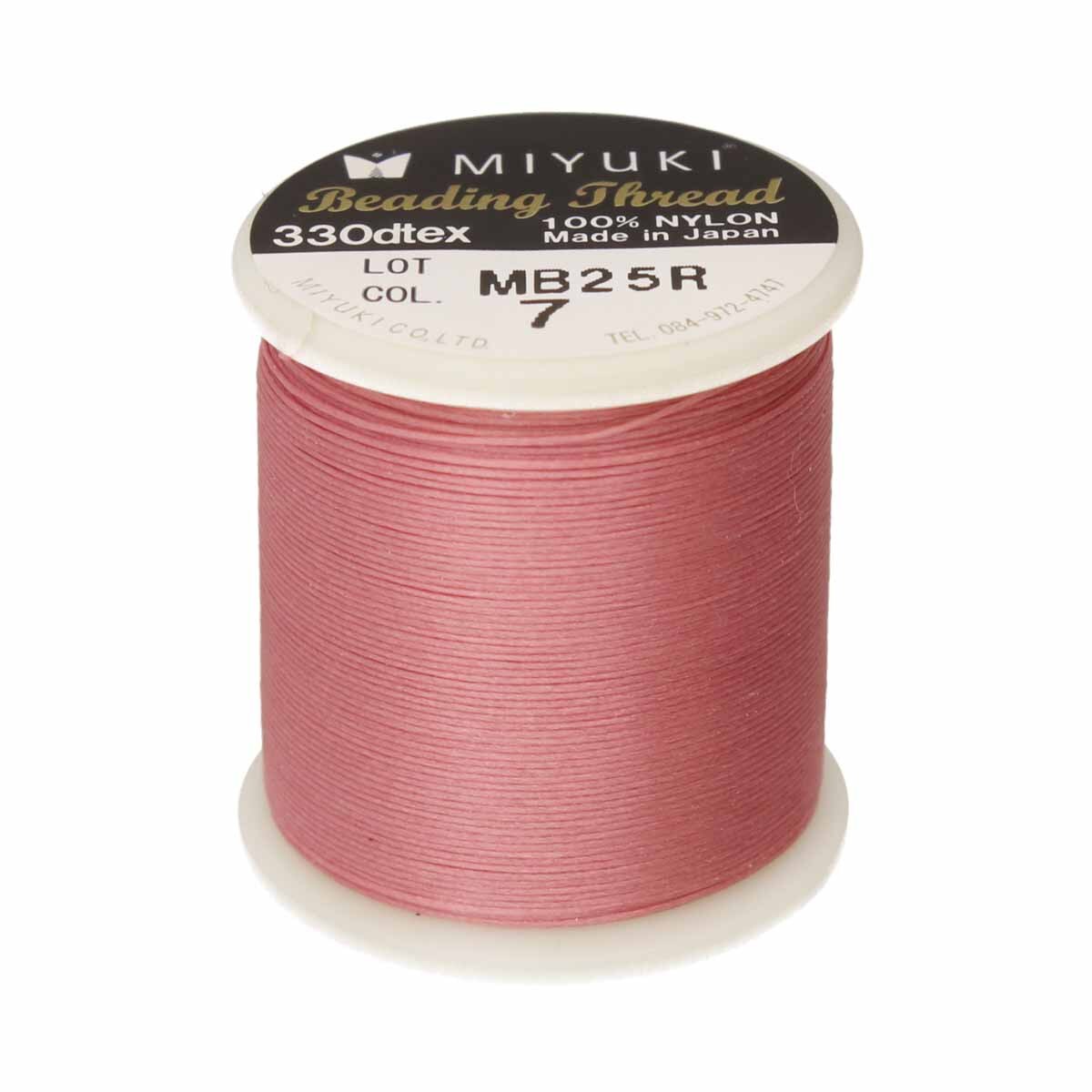 MTB-19 50m Miyuki beading thread in Pink
