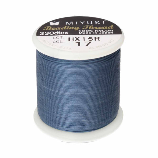MTB-17 50m Miyuki beading thread in Dark Blue