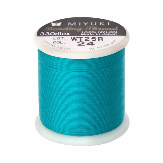 MTB-19 50m Miyuki beading thread in Aqua