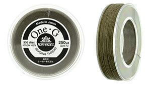 PT-250-20 - 250 yards of Toho One-G beading thread in Light Khaki