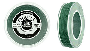 PT-250-21 - 250 yards of Toho One-G beading thread in Mint Green