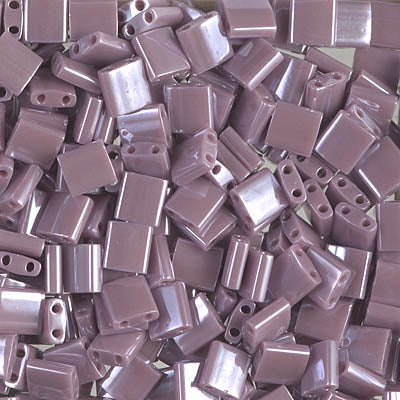 TL0437 - 5g Tila beads in Opaque Mauve Lustre