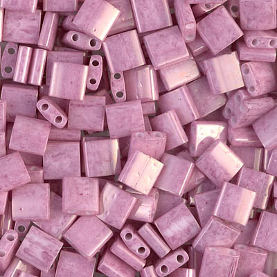 TL0599 - 5g Tila beads in Opaque Antique Rose Lustre