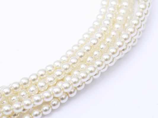 150 x 2mm round pearls in shiny 10000