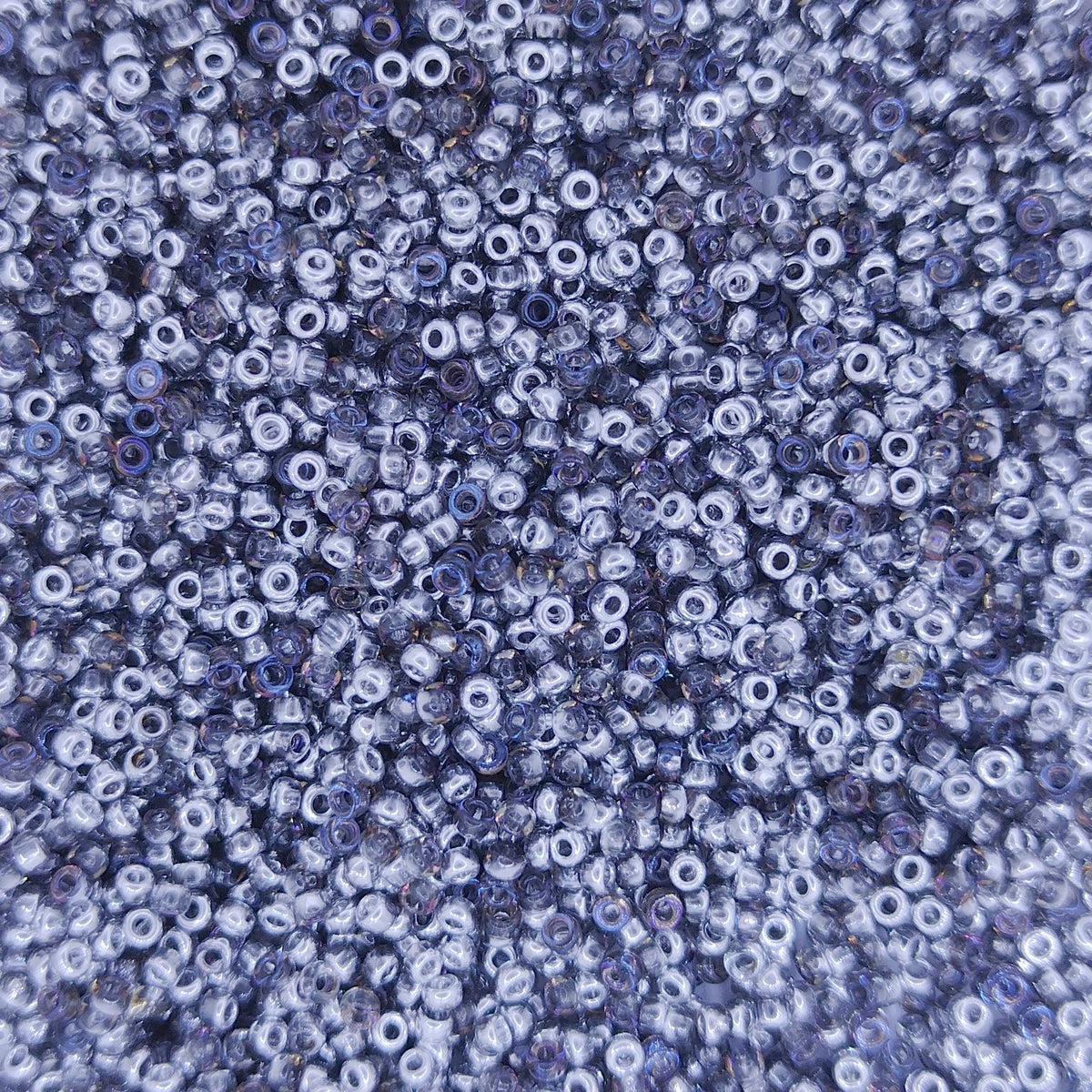 55012 - 25g Size 15/0 Miyuki seed beads in Bermuda Blue
