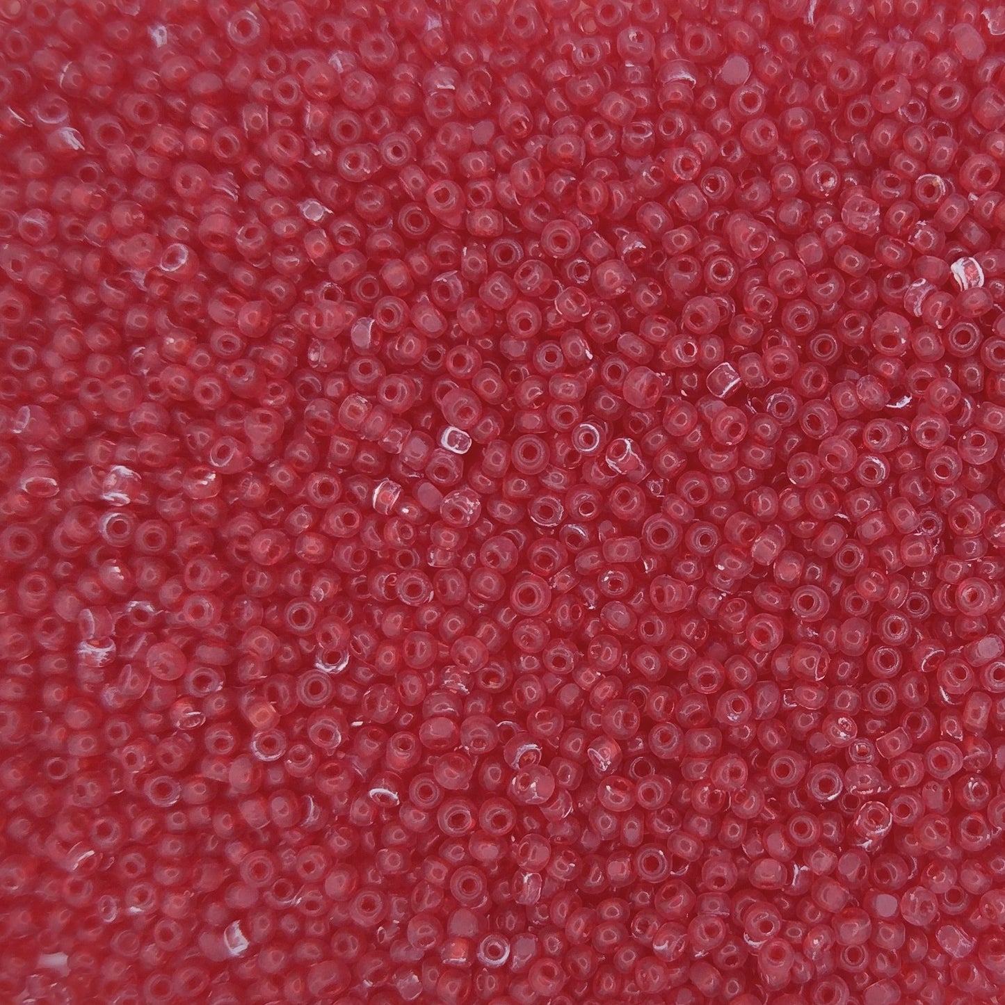 5g of Size 13/0 Czech charlottes in Siam Ruby