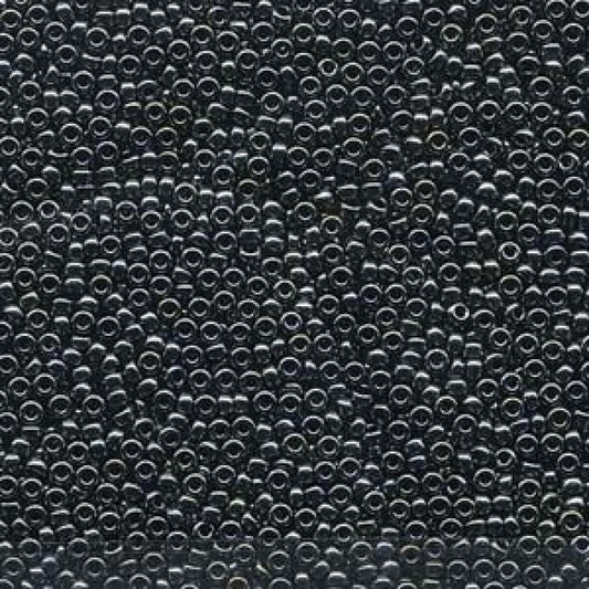 0464 - 5g Size 15/0 Miyuki seed beads in Light Gunmetal