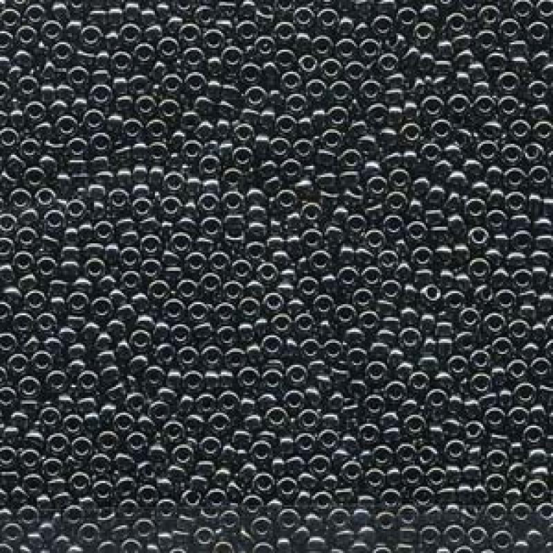0464 - 25g Size 15/0 Miyuki seed beads in Light Gunmetal