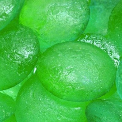 25mm cabochon in etched Blueberry Pear