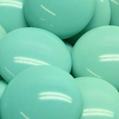 25mm cabochon in Opaque Mint Green