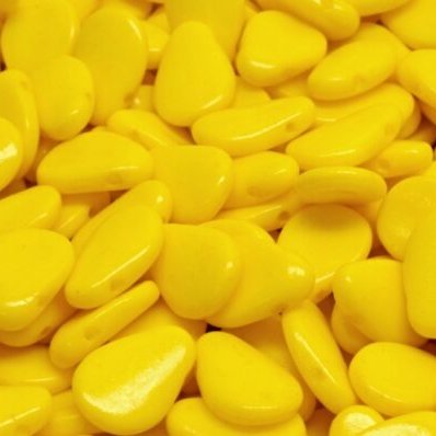 15 x Anemone petals in Intensive Yellow (11x8mm)