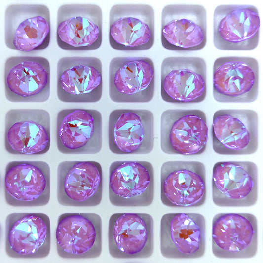 8mm chaton in Crystal Lilac Delite (Aurora)
