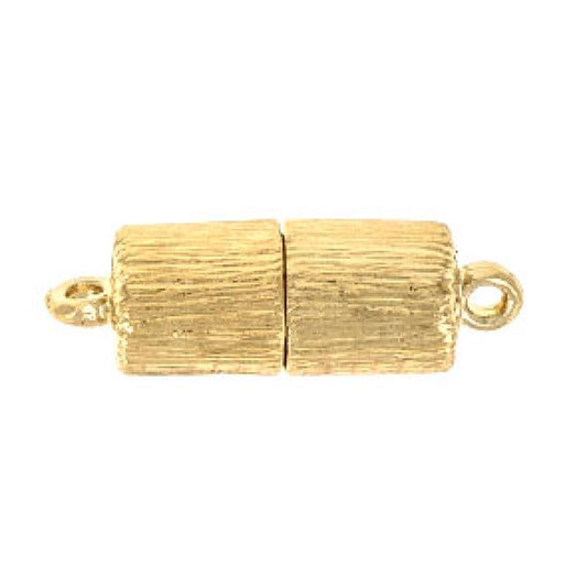 Neumann Gold magnetic clasp with 1 row 14637 - 14x7mm