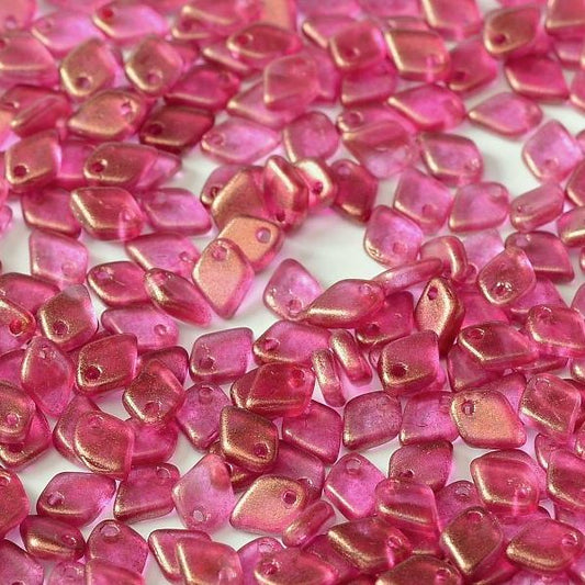 5g Dragon Scale beads in GT French Rose