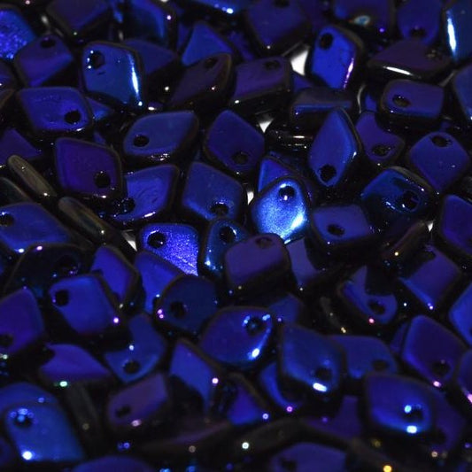 5g Dragon Scale beads in Full Black Azuro