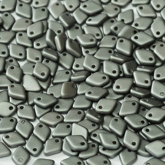 5g Dragon Scale beads in Metallic Steel