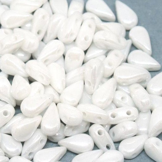 30 x DropDuo in Chalk White Shimmer