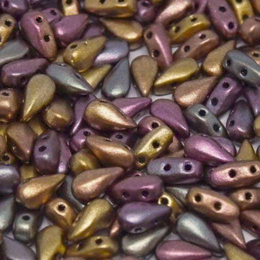 30 x DropDuo in Purple Iris Gold