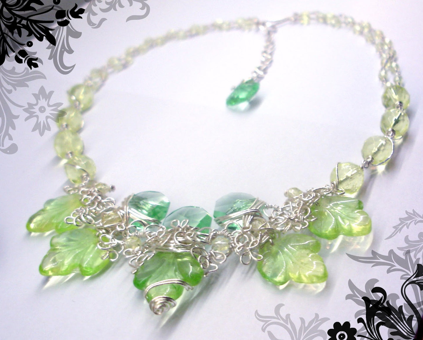 Bead Kit - Twisted Vines necklace by Leah Curtis