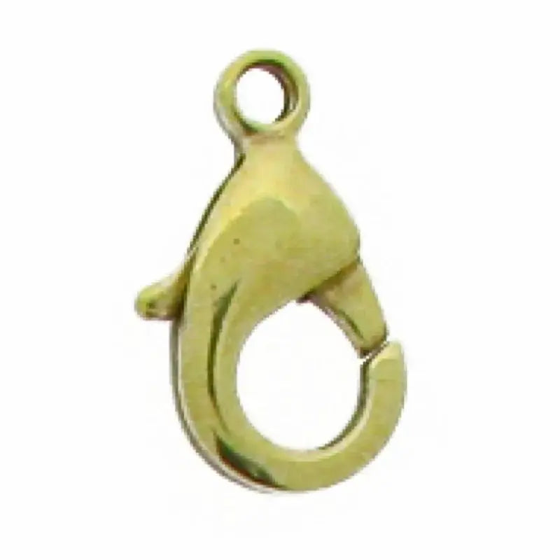 3 x 15mm Lobster Clasps in Gold (UK Production)