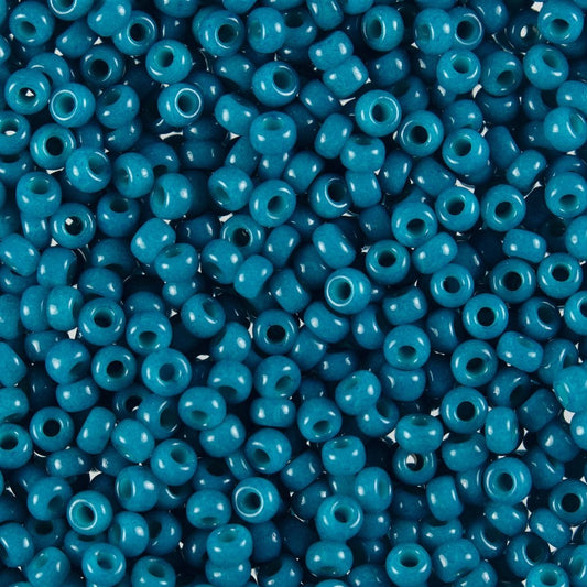 1471 - 50g Size 11/0 Miyuki seed beads in Opaque Dark Teal