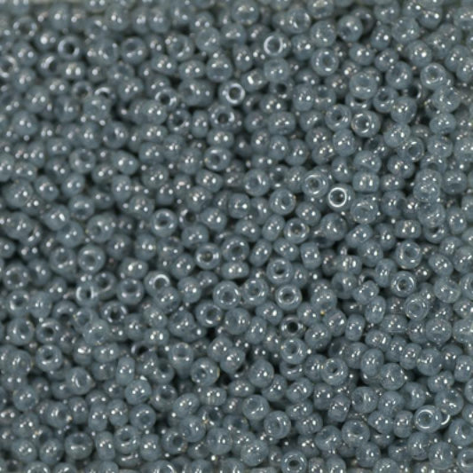 2376 - 25g Size 15/0 Miyuki seed beads in Translucent Eucalyptus