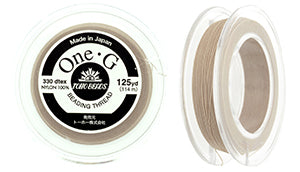 PT-250-4 - 250 yards of Toho One-G beading thread in Beige