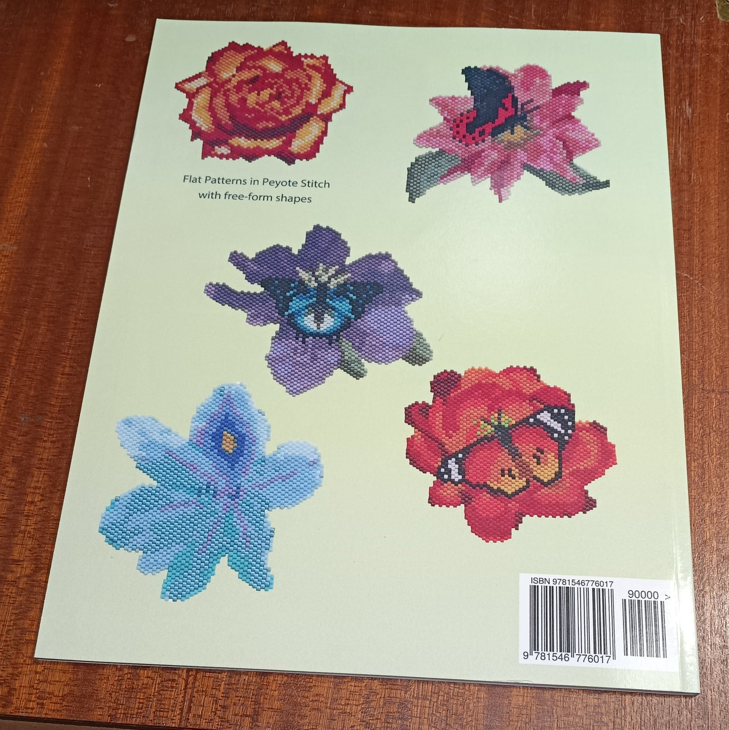 Paperback book - A Garden of Flowers in Peyote Stitch by Sheila Root