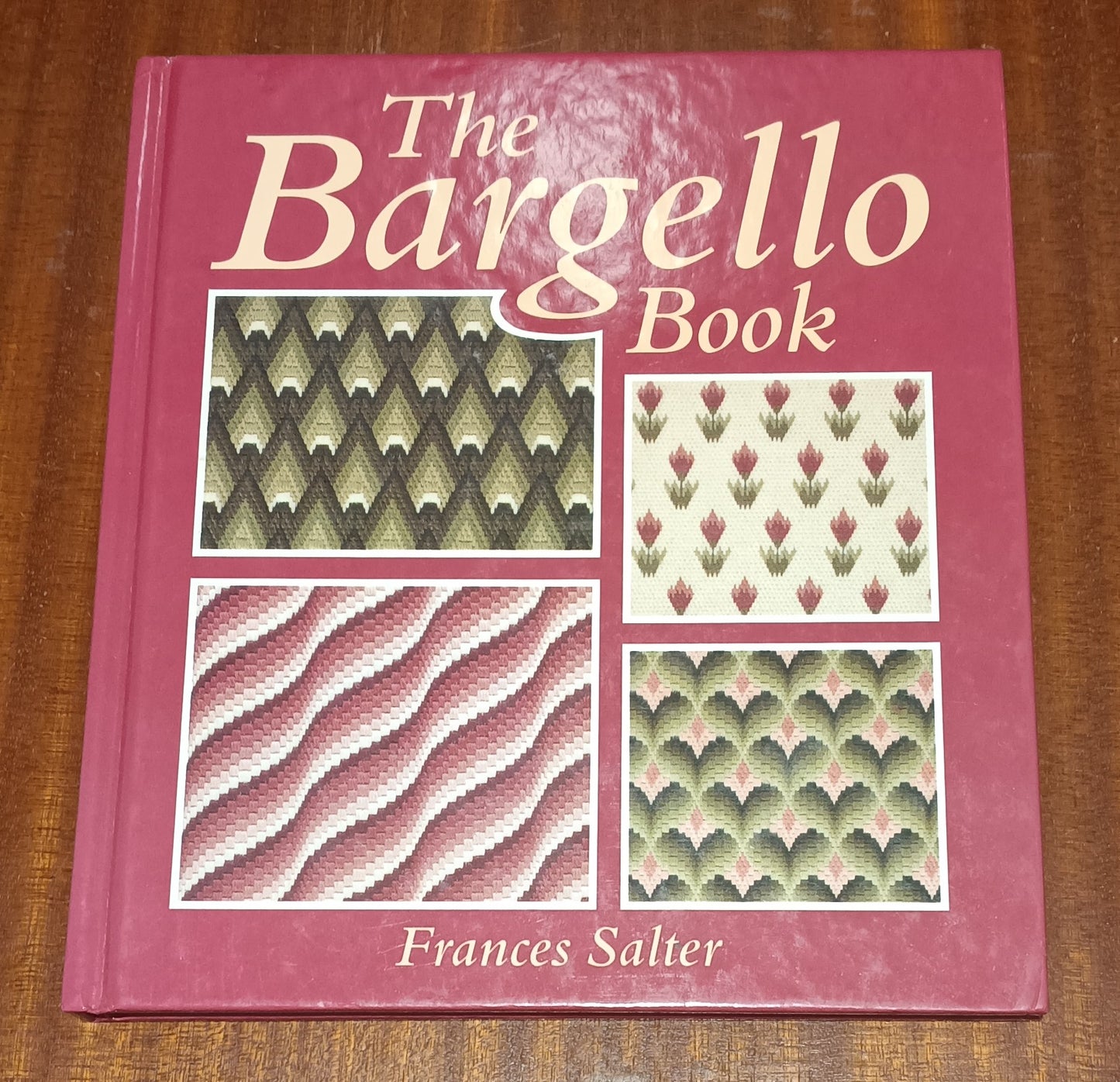 Hardback book on Canvas work - The Bargello Book by Francis Salter