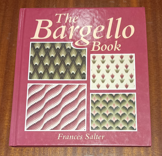 Hardback book on Canvas work - The Bargello Book by Francis Salter