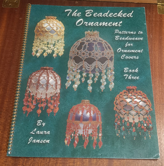 Spiral bound book - The Beadecked Ornament Book Three by Laura Jansen