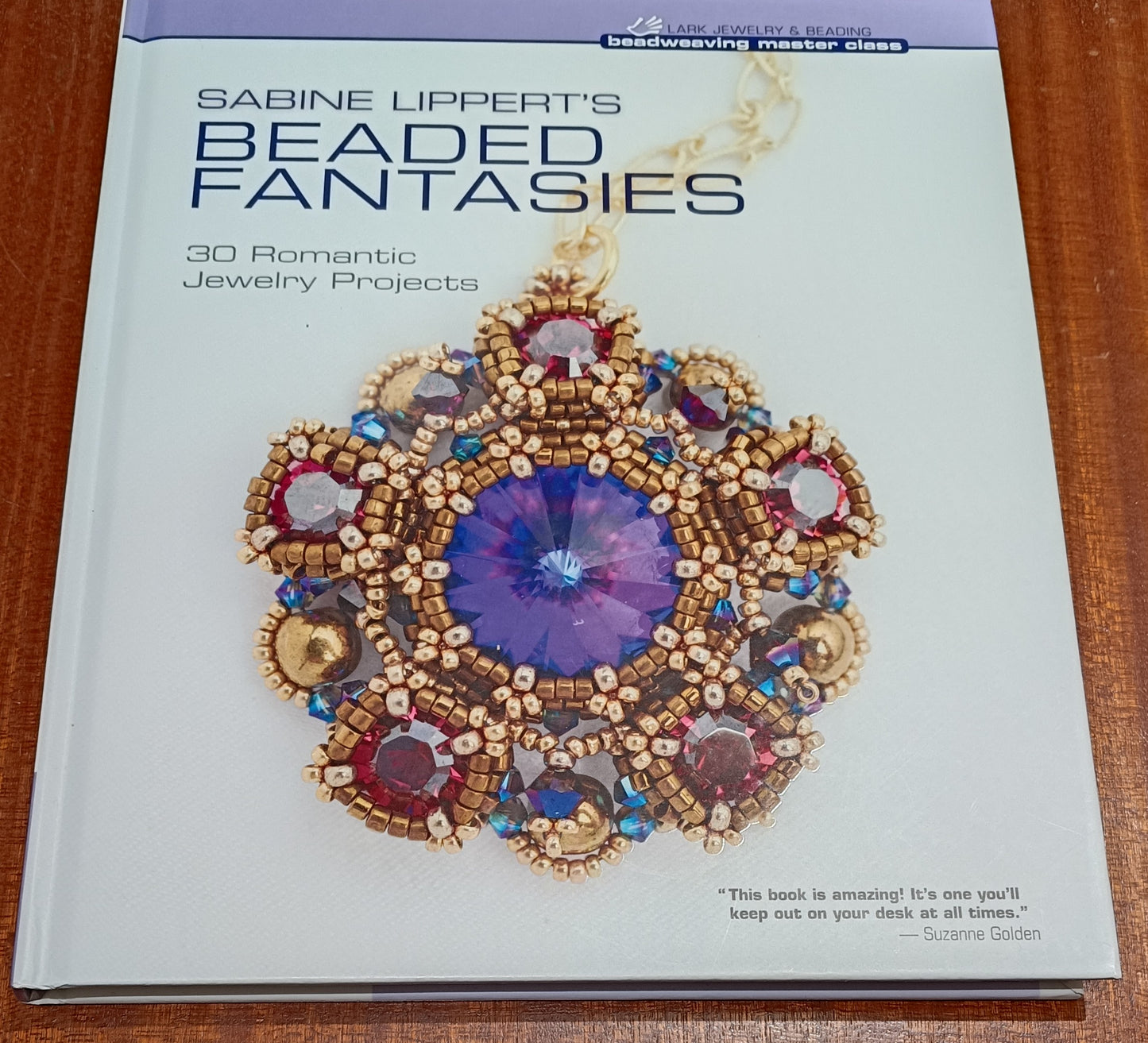 Hardback book - Beaded Fantasies by Sabine Lippert