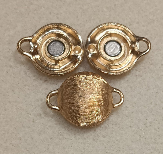Claspgarten Gold Magnetic clasp with 1 row - 24x17mm - No packaging