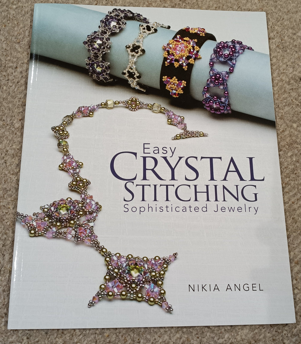 Paperback book - Easy Crystal Stitching by Nikita Angel