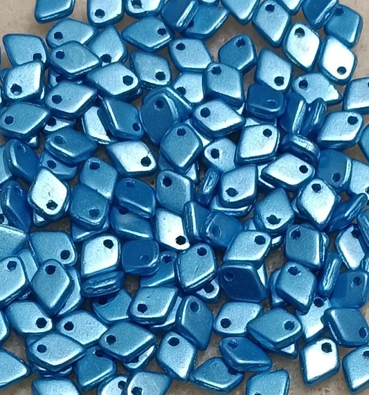 5g Dragon Scale beads in Pastel Turquoise