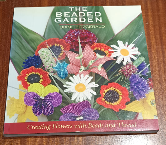 Paperback book - The Beaded Garden by Diane Fitzgerald