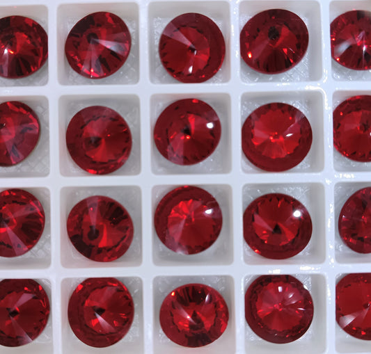 14mm rivoli in Hyacinth (Aurora)