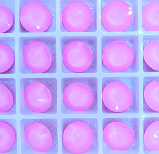 14mm rivoli in Crystal Powder Pink (Aurora)
